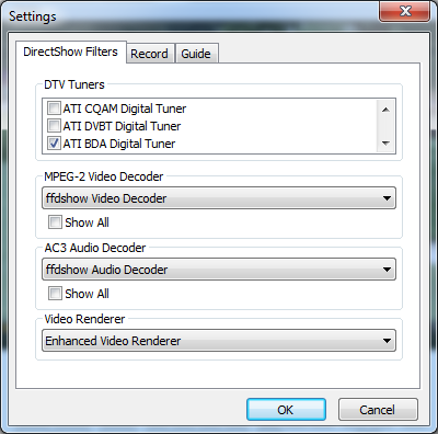 easy hdtv dvr key